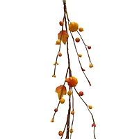 5ft. Orange Pumpkin Coiled Garland by Ashland®