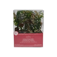 18ct. Warm White LED Pinecone Garland String Lights by Ashland®