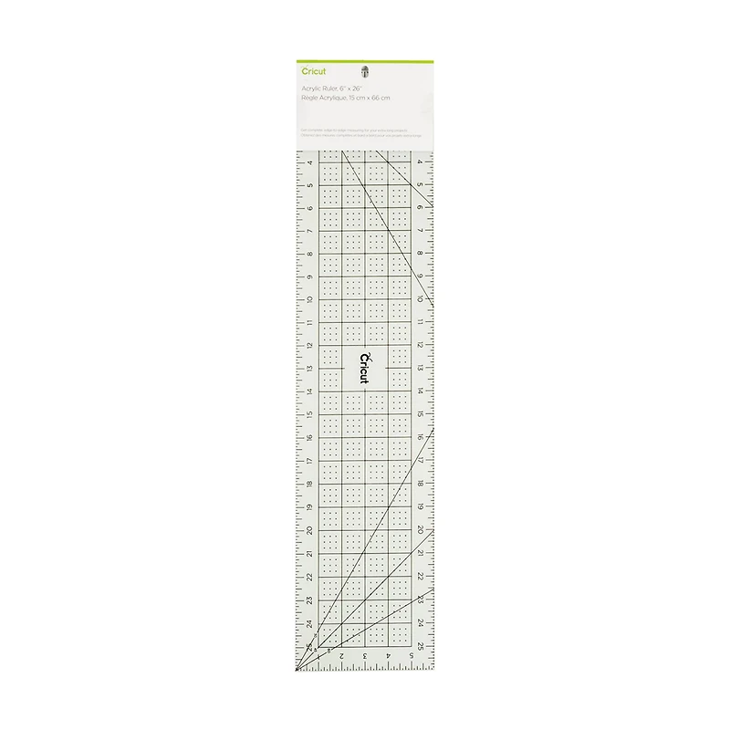 Cricut® Acrylic Mint  Ruler, 6" x 26" 