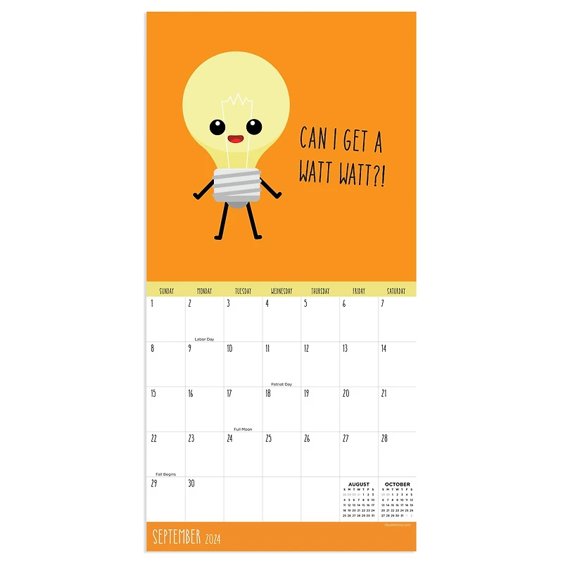 TF Publishing 2024 Puns Mini Calendar