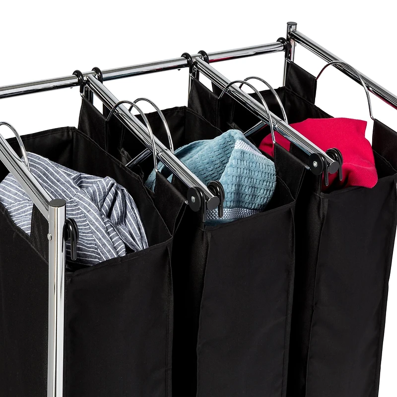 Honey Can Do Easy Load Triple Laundry Sorter