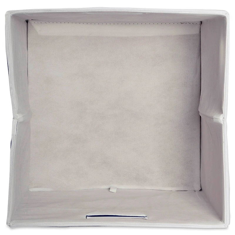 DII® 11" Gray Waves Cube Storage Bin