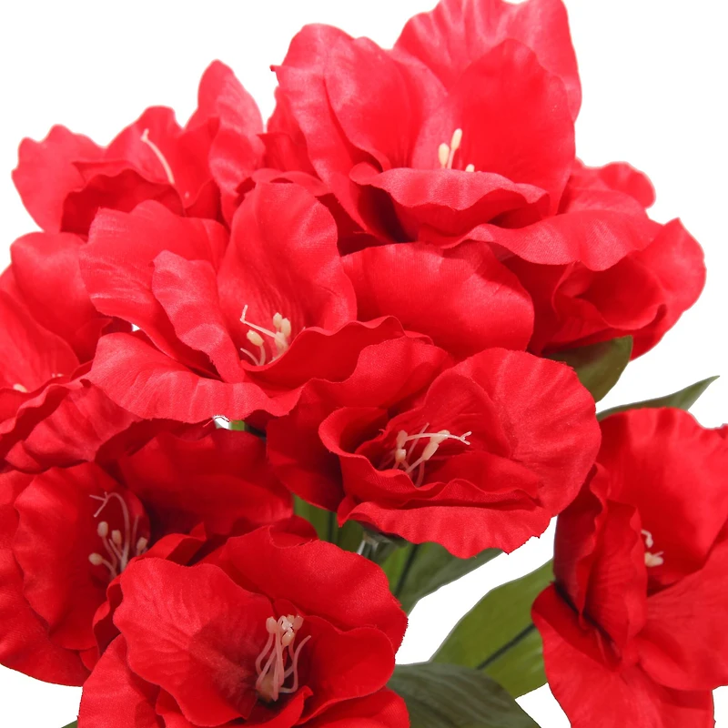 18.5" Red Gladiolus Bush by Ashland®