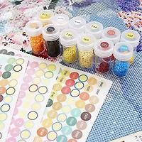Sparkly Selections Diamond Painting DMC, Blank Stickers & Heart Wax Set