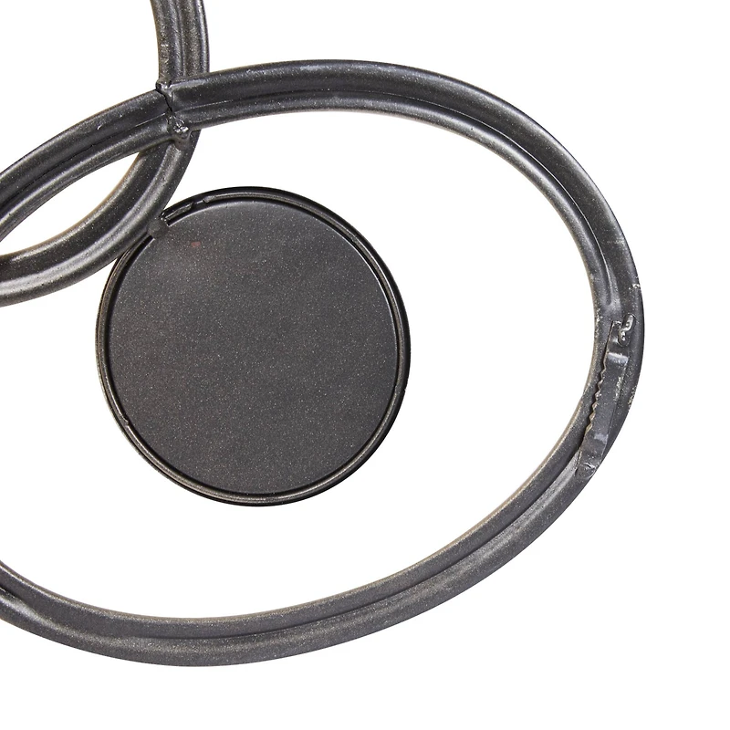 52" Gold Glam Abstract Metal Wall Décor