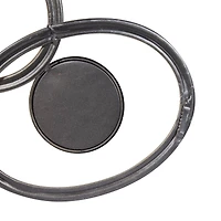 52" Gold Glam Abstract Metal Wall Décor