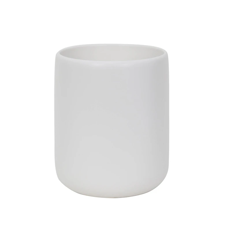 7.25" White Stoneware Utensil Holder by Ashland®