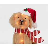 2ft. Plush Golden Poodle Sculpture