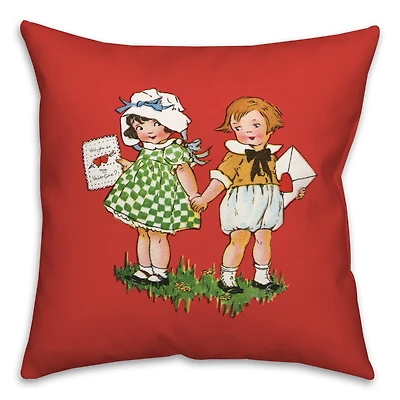 Be My Valentine 18" x 18" Throw Pillow