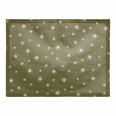 Green Twinkle Cotton Twill Placemat