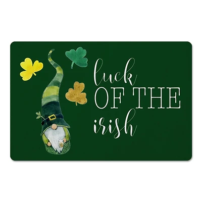Gnome Luck Irish 27" x 18" Floor Mat