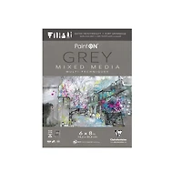Rhodia® Clairefontaine Paint On® Gray Mixed Media Pad
