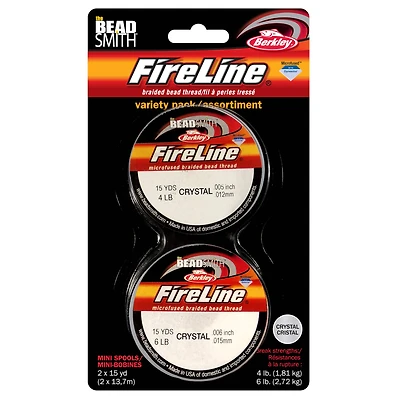The Beadsmith® Fireline® Braided Bead Thread Set