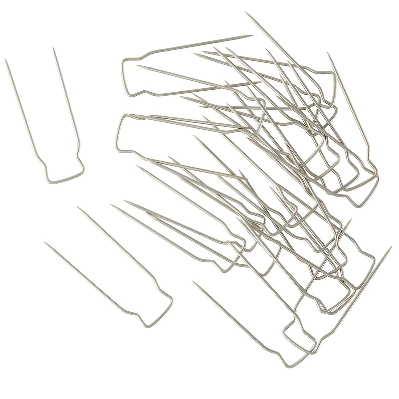 12 Packs: 25 ct. (300 total) Nickel Tidy Pins by Loops & Threads™