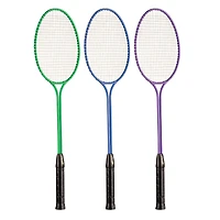 Champion Sports Tempered Steel Twin Shaft Badminton Racket Set