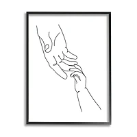 Stupell Industries Baby Hands Reaching Wall Art