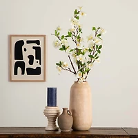 38" White Blossom Flower Stems, 3ct.