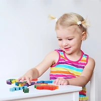 Toy Time Wooden Alphabet & Number Alligator 26 Piece Jigsaw Puzzle