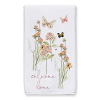 Welcome Home Butterflies Tea Towel - Set of 2