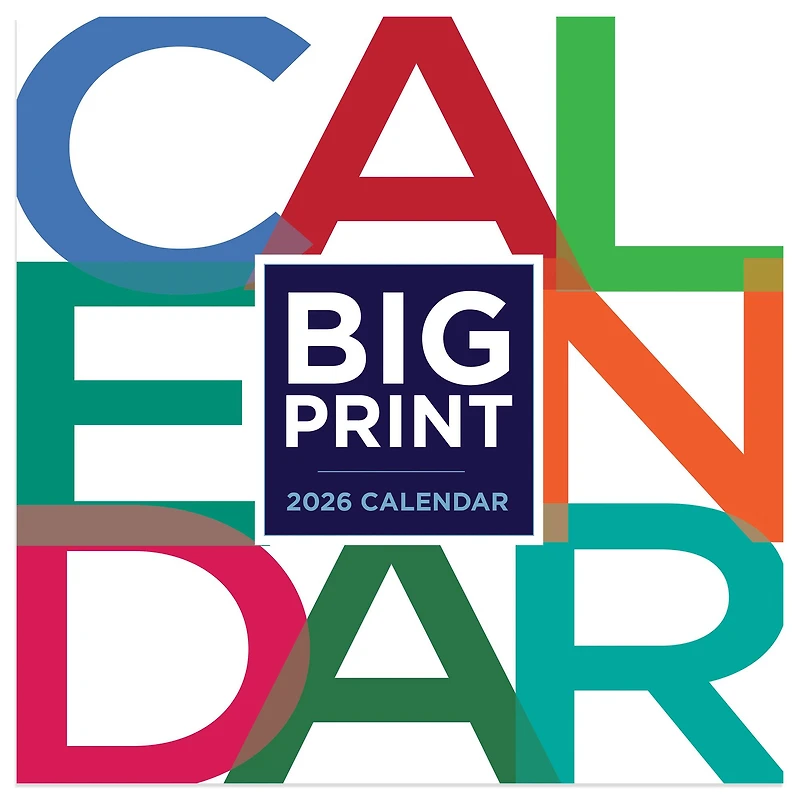 2026 Big Print Mini Calendar