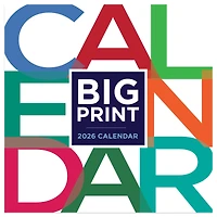 2026 Big Print Mini Calendar