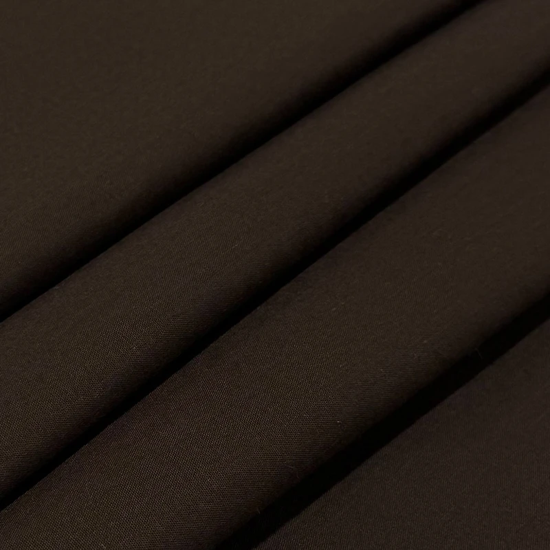 Feldman Brown Broadcloth Fabric