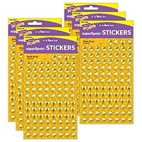 Trend Enterprises® superSpots® Bees Buzz Stickers, 6 Packs of 800ct.