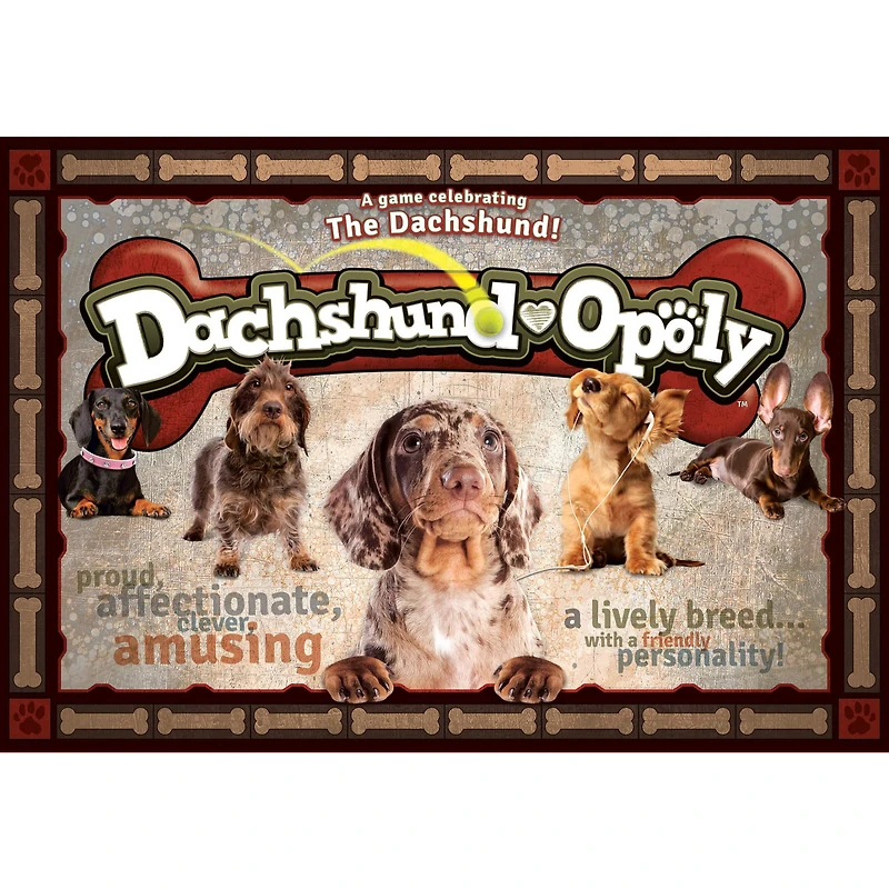 Late For The Sky Dachshund-Opoly™ Board Game