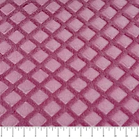Feldman Pink Lattice Minky Fabric