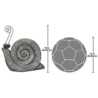 Design Toscano® 16" Medium At a Snail's Pace Garden Gastropod Statue