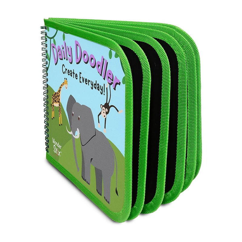 The Pencil Grip™ Wild Animals Daily Doodler Reusable Activity Book Kit
