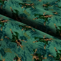 Marvel® Loki Green & Gold Toss Cotton Fabric