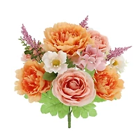 18.5" Coral Peony Mix Deluxe Bush by Ashland®
