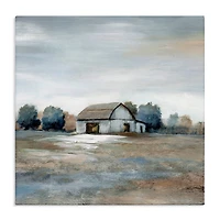 Stupell Industries Countryside Barn Neutral Tones Canvas Wall Art
