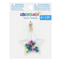 Smiley Star Shaker Charm by Creatology™