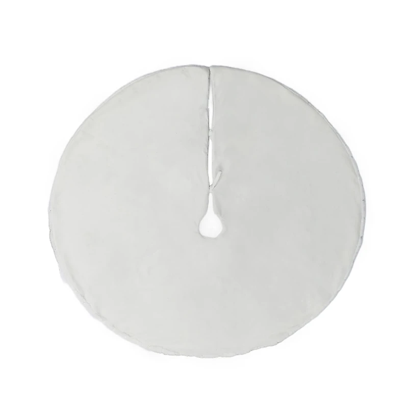 4ft. White Sequin Tree Skirt by Ashland®