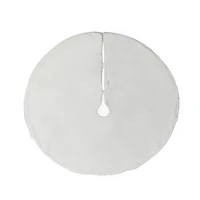 4ft. White Sequin Tree Skirt by Ashland®