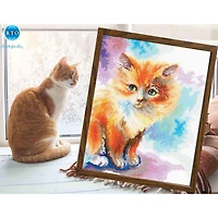 RTO Sunny Kitten Cross Stitch Kit