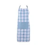 DII® White & Light Blue Chef Apron