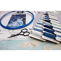 LetiStitch Wish Upon A Star Counted Cross Stitch Kit