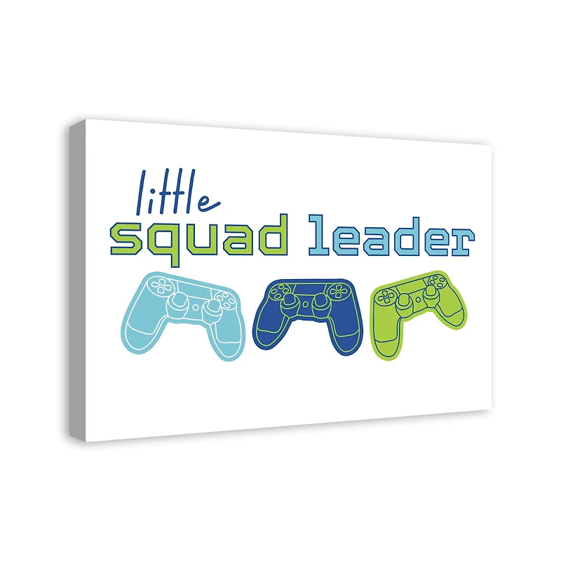 Little Squad Leader 30" x 20" Canvas Wall Art