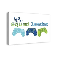 Little Squad Leader 30" x 20" Canvas Wall Art