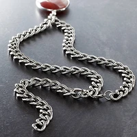Bead Landing™ Antique Silver Twisted Chain, 24"