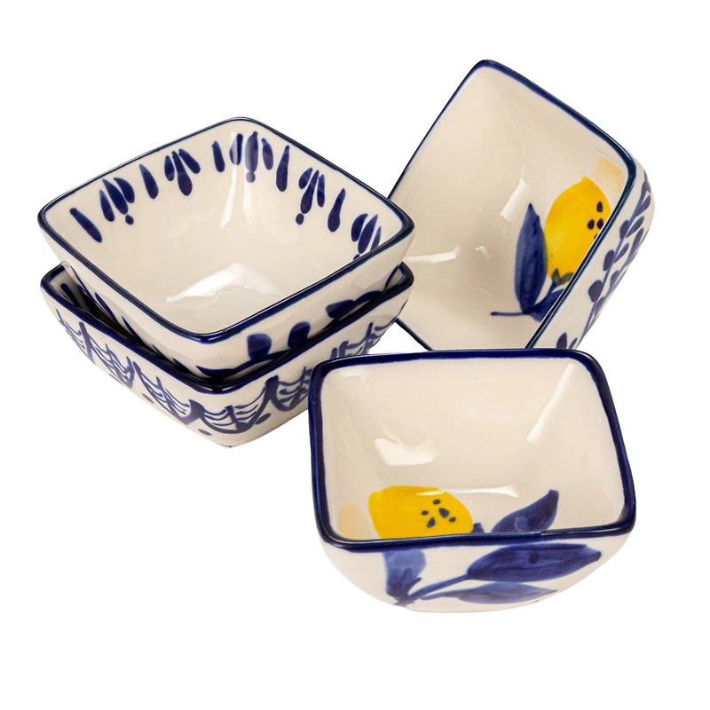 Hello Honey® 3" Small Lemon Stoneware Dish Set
