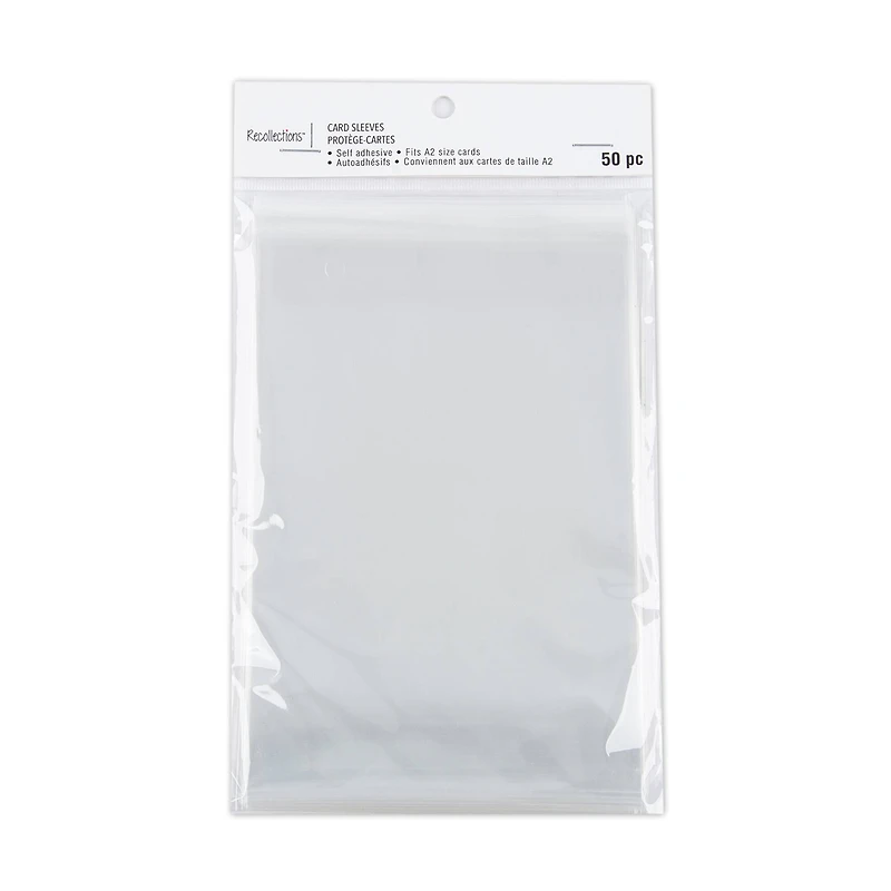 Clear Card Sleeves by Recollections™, 4.25" x 5.5"