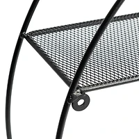 Honey Can Do 3-Tier Steel Circle Wall Shelf