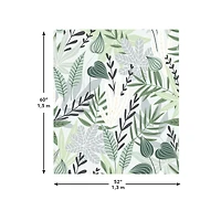 RoomMates Tropical Leaves Tapestry