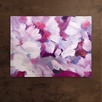 Lilac Florals 18" x 14" Cotton Twill Placemat