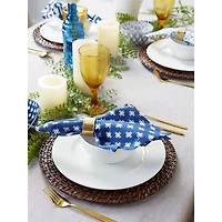 DII® Assorted Indigo Prints Napkin, 4ct.