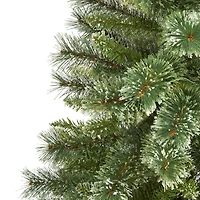 5ft. Unlit Wisconsin Slim Snow Tip Pine Artificial Christmas Tree